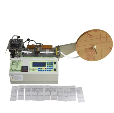 Automatic Computer Washing Label Cutting Machine for Mark Line Cut