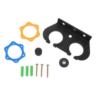 Mic Wall Mount Bracket TWO Holes Reliable Holder Studio Home Party Wired Wireless Microphone Management Handheld