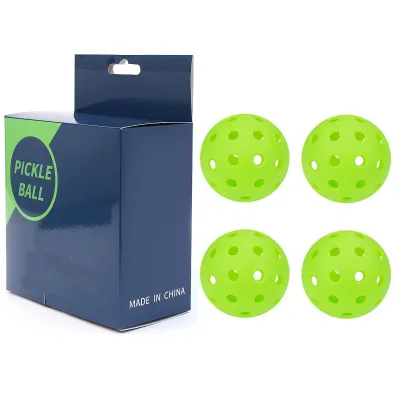 4 Pack 40 Holes Outdoor Pickleball Balls