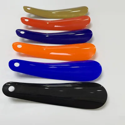 Custom Colorful Long Plastic Mini Small Shoe Horn Promotion Shoe Horn With Customized Logo