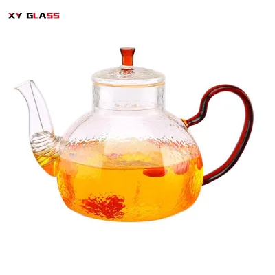 New Design Hot Selling for Market Moroccan Borosilicate Glass Tea Pot