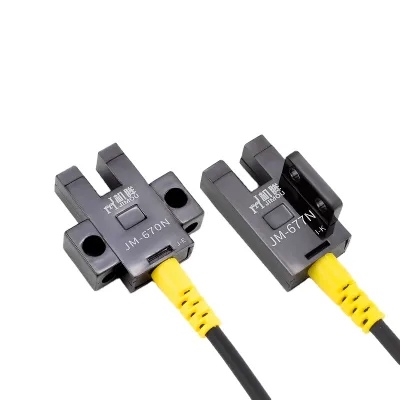 Industrial Optical Switch Sensor for Conductivity Position Detection Small Object Range Detection Module with Photoelectric Slot