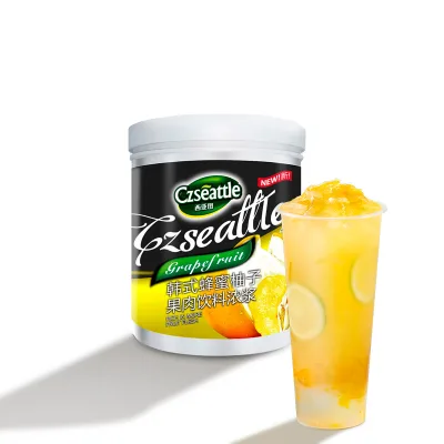 Czseattle Korean-style Honey Pomelo Fruit Jam Drink & Beverage Concentrated Fruit Jam Pulp for Milk Tea Ingredients
