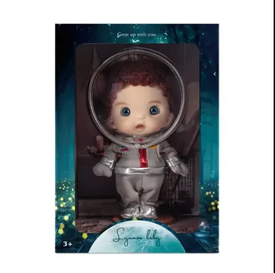 Hot Selling 2024 New Astronaut Toy Electric Rubber Doll Pretend for Play Toys for Girls Made of Plastic