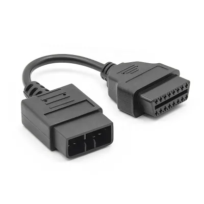 9PIN Obd Connector Male to 16PIN OBD2 Female OBD2 Cable Compatible for Subaru