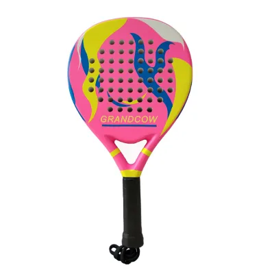 Wholesale Custom High-quality All Carbon/Glass/graphite Fiber 3K 12K 18K KVL Beach Padel Tennis Paddle/racket/racquet