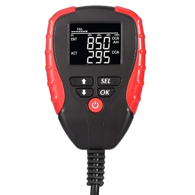Automotive Battery Tester 12V Battery Load Analyzer Car Battery Tester Voltage Resistance AH CCA Value AE310