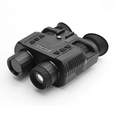 Nv8000 Dual-Screen Digital Night Vision Binocular Head-Mounted Infrared Device with 3D Reality Effect