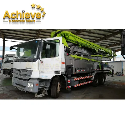 China 47M Truck Mounted Concrete Mixer Truck With Benz Chassis