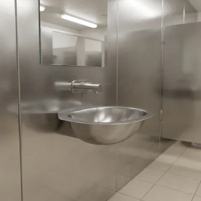 High-quality Modern Washbasin Small Stainless Steel Countertop Washbasin Is Durable and Not Easy to Rust.