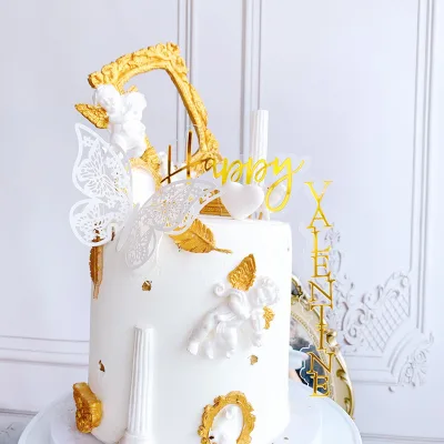 One You Forever , Birthday,anniversary, Fathersday, Happy Valentine Decorating Cake Topper