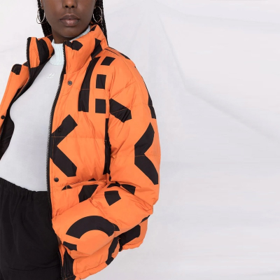 DOWN JACKET Fashion Bubble Puffer Coats Color Camouflage Printed and Dyed Bread Down Feather Coat Winter Clothing