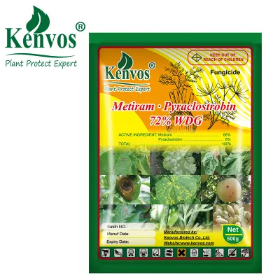 Kenvos Fungicide Metiram 66% + Pyraclostrobin 6% WDG for Downy Mildew