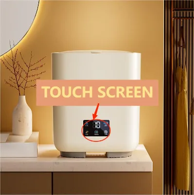 7L HOT SALE Mini Washing Machine Touch Screen Underwear Mini Portable Washing Machine Foldable Small Hotel Dormitory Business