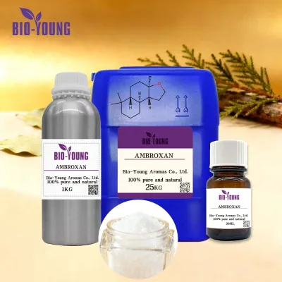 High Purity Ambroxide (C16H28O) CAS 6790-58-5 Long-Lasting Woody Fragrance for Perfume