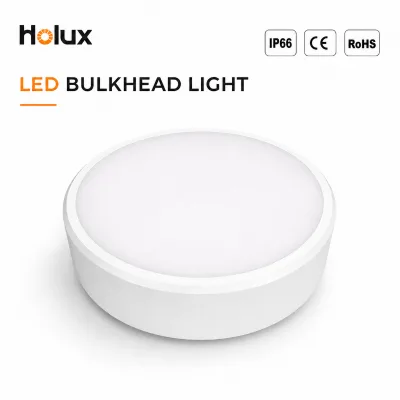 IP66 IK10  Motion Sensor EmergencyCorridor Waterproof Bulkhead Wall China Led Light Panel Ceiling Lamparas Lighting