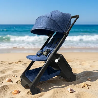 Expandable Luggage Stroller with Spinner Wheels,Large Suitcases with Child Seat Design,Hard Luggage for Women and Men