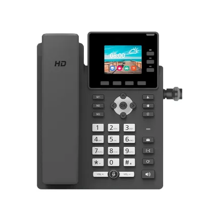 LAN Wifi IP Desktop Phone IP Smart Telephone Voice Recorder Multi-Channel SIP Internet Phone Caller ID Voicemail