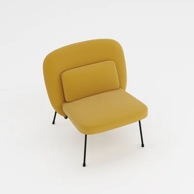 Wholesale Restaurant Luxury Soft Comfortable Lounge Dining Chair Living Room Lounge Armchair