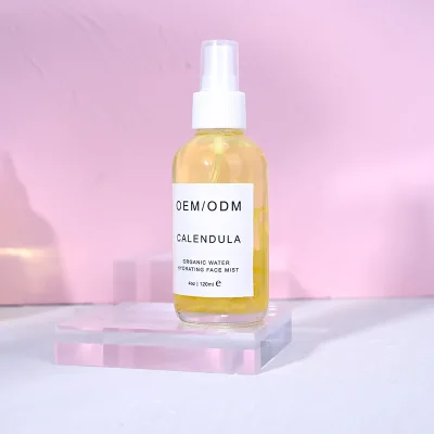 AiXin OEM 120ML Organic Moisturizes Brightening Soothing Skin Anti Acne Aloe Vera Serum Vitamin Petals Calendula Toner for Face