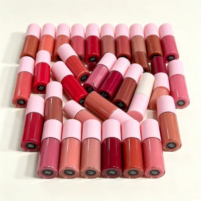 High Quality Mini Lip Gloss Custom logo Plumper Lip Oil Wholesale Natural Vegan Organic Glaze Lipgloss Waterproof Matte Lipstick