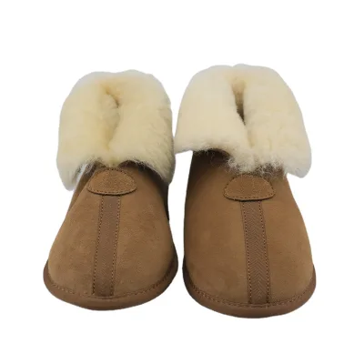 Moccasin Fuzzy Snow Boots Outdoor Indoor Winter