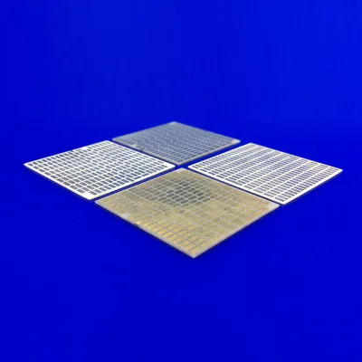 Alumina/Aluminum Nitride/Silicon Nitride Insulating Ceramic DPC Substrate 25W/mK Thermal Conductivity 1600 Max Use