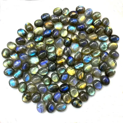 Hot Sale Natural Labradorite Cabochon for Decoration