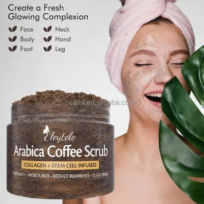 Private Label Natural Natural Bath Salt Unit Shower Body Scrub Men Coffee Body Scrub Bulk Hand and Foot Scrub Women Exfoliating