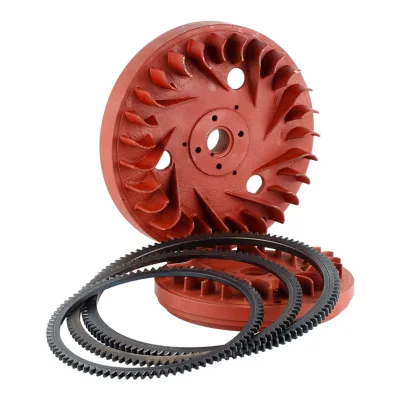 GW Factory Supply High Quality Diesel Engine Flywheel Assembly Steel Flywheel Fly Wheel Ring Engineering Machinery 170F-195F