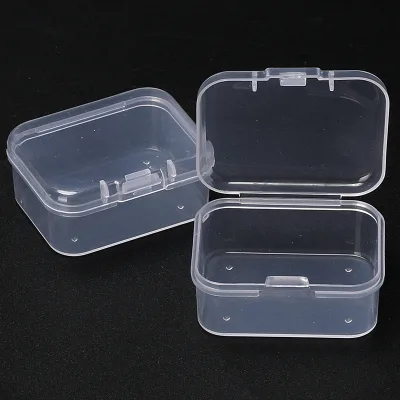 Bulk Wholesale Dustproof Multifunctional Rectangle Plastic Bead Container Polypropylene(PP) 45x34x20mm 1776669