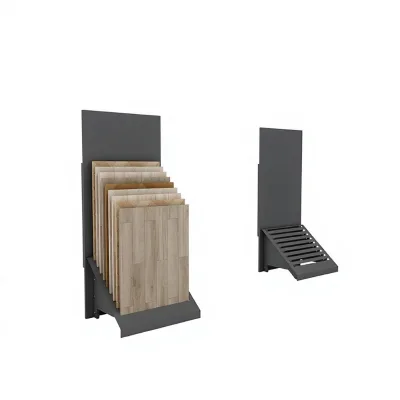 Wholesale Freestanding Wood Floor Sample Display Rack