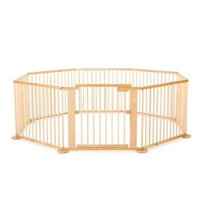 Sturdy Wood Playpen for Baby Indoor/Outdoor Use Soft Design Multiple Applications