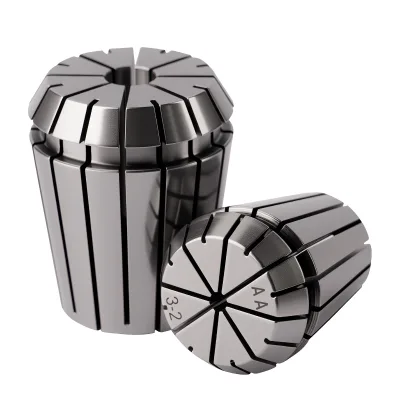 High-precision (0.008mm) Collet Chuck Engraving Machines; Spring Collets ER8/11/16/20/25/32/40; CNC Tool Holders Collet Chucks