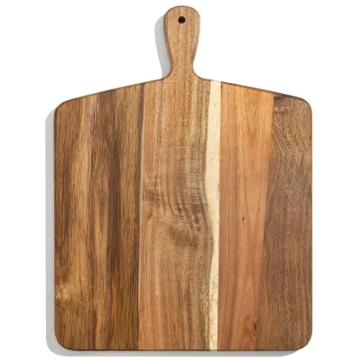 Acacia Wood End Grain Rectangle Reversible Cutting Board Sustainable Dishwasher Safe 2cm Thick Home Decor & Gift