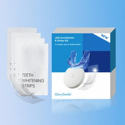 For GS-LS Private Logo Teeth Whitening Kit 10-Minute LED Device Portable Smart for Home Use