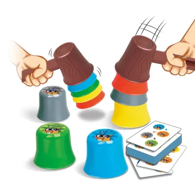 BGL Newly Launch Happy Whack Mole Board Stack a Mode Game Toys Early Education for Children