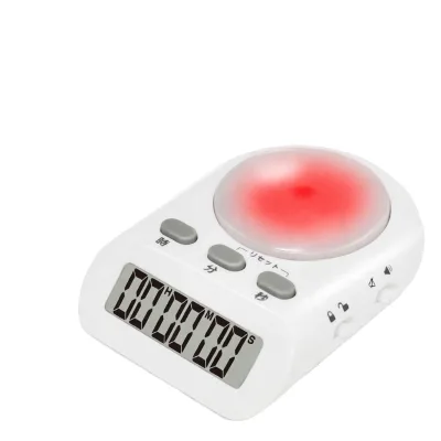 2026 LCD Study Timer Plastic Maximum Set Time 199 Hours 59 Minutes 59 Seconds Time Study Digital Kitchen Timer
