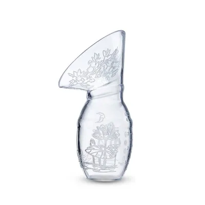 Breast Milk Saver Collector Nursing Product Breastfeeding Mom Manual Silicone Breast Pump