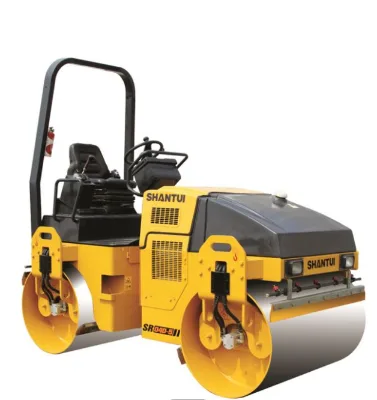 Famous SHANTUI SRD10 10T Double Drum Vibratory Roller Fully Hydraulic System Shandong Origin for Civil Engineering Soil