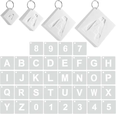 High Precision Plastic Stencil, Custom Template for Cake Decorating & Baking