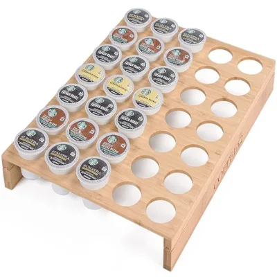 Hold 35 Coffee Pod Storage Coffee Pods Holder for Coffee Station Office and Kitchen Cup Storage