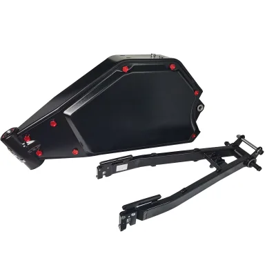Enduro Electric Bicycle Frame Full Suspension for 5000w 8000w Ebike Conversion Kit