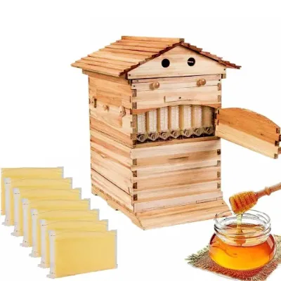 Factory Price Automatic Honey Beehive with 7 Plastic Frames From Beekeeping Equipment Supplier