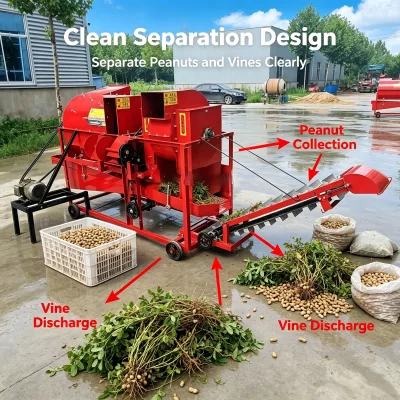 Mini Peanut Harvesting Machine Portable Unit for Quick Harvest Operation