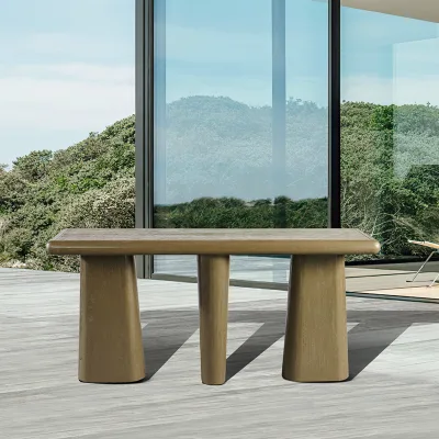 Best Luxury French Modern Stable Patio Counter Height Bistro Furniture Outdoor Wooden High Bar Table