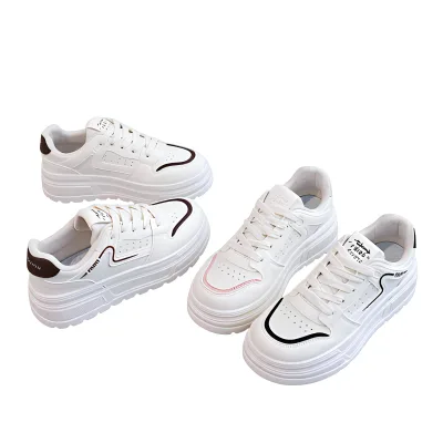 Daily Wear Abrasion Resistance Popular Anti-slip Women's Flexible High Cost-effectiveness Lace-Up Upper Material Synthetic Soft