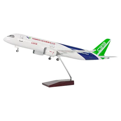 Wholesale 38cm Plane Model Airplane Model C909 COMAC Resin Aircraft Model Airlines Product Hot Gift Set