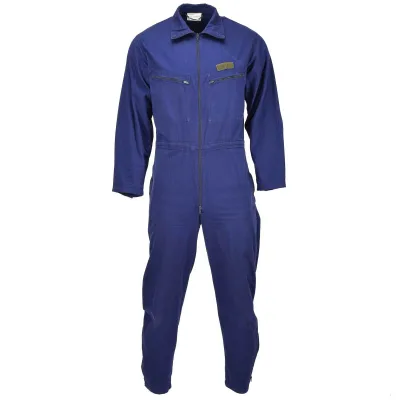 Customize Plus Size Waterproof Breathable Fluorescent Cotton Polyester One Piece Workers Durable Denim Jumpsuits