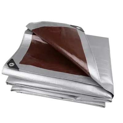 PE Plastic Tarpaulin Waterproof Tear-Resistant Tarpaulin Truck Cover South Korean Rain Cloth Tarpaulins